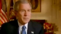 President Bush Visits Yankee Stadium: 2001