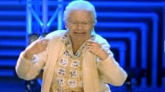 Air Drumming Granny