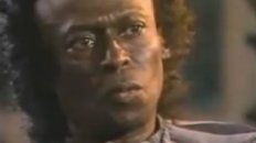 Miles Davis interview on CBS News "60 Minutes"