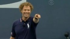 Andy Roddick and Will Arnett vs Andy Murray and Will Ferrell