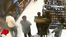 Raw Video: Man Smashes TVs at Wal-Mart