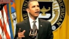 Obama Caught Lip-Syncing Speech