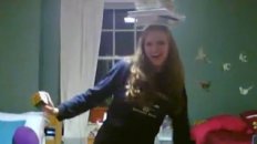 balancing 15 books on my head, reciting pi to the 100th digit, and solving a rubik's cube.