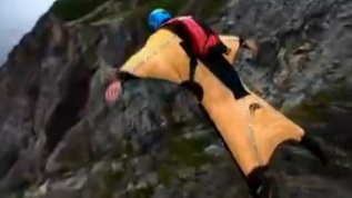 Skiing and Wingsuit Flying