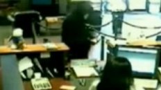 Awesome Grandpa Tackles Bank Robber