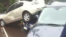 Incredible Australian flash flood footage