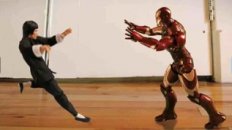 Iron Man vs Bruce Lee