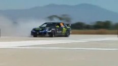 Ken Block Gymkhana Practice