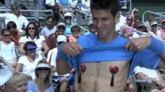 Novak Djokovic Scores On and Off Court