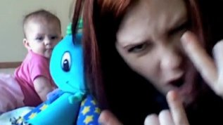 Rocking Out Hardcore! (with a baby)