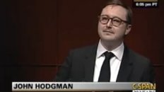 John Hodgman at Radio & TV Correspondents' Dinner