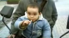 Kid Smoking in China