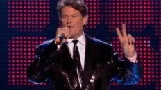 The Hoff Drunk at EMA's 09