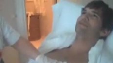 Ashton Kutcher Gets His Chest Waxed